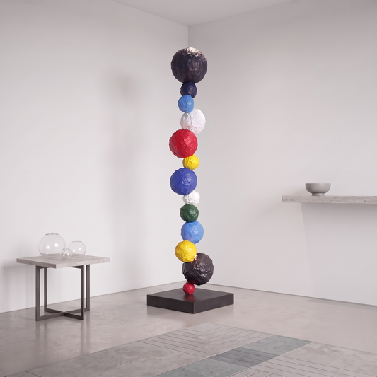 Meteor Art Sculpture