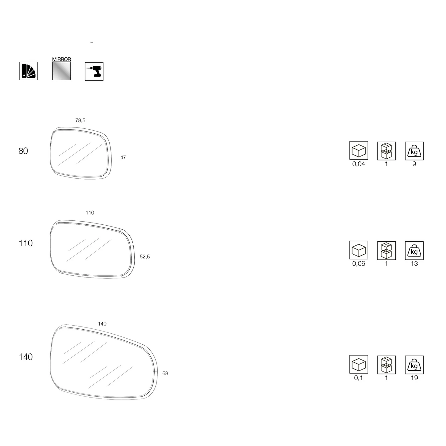 Minotti Italian Mirrors