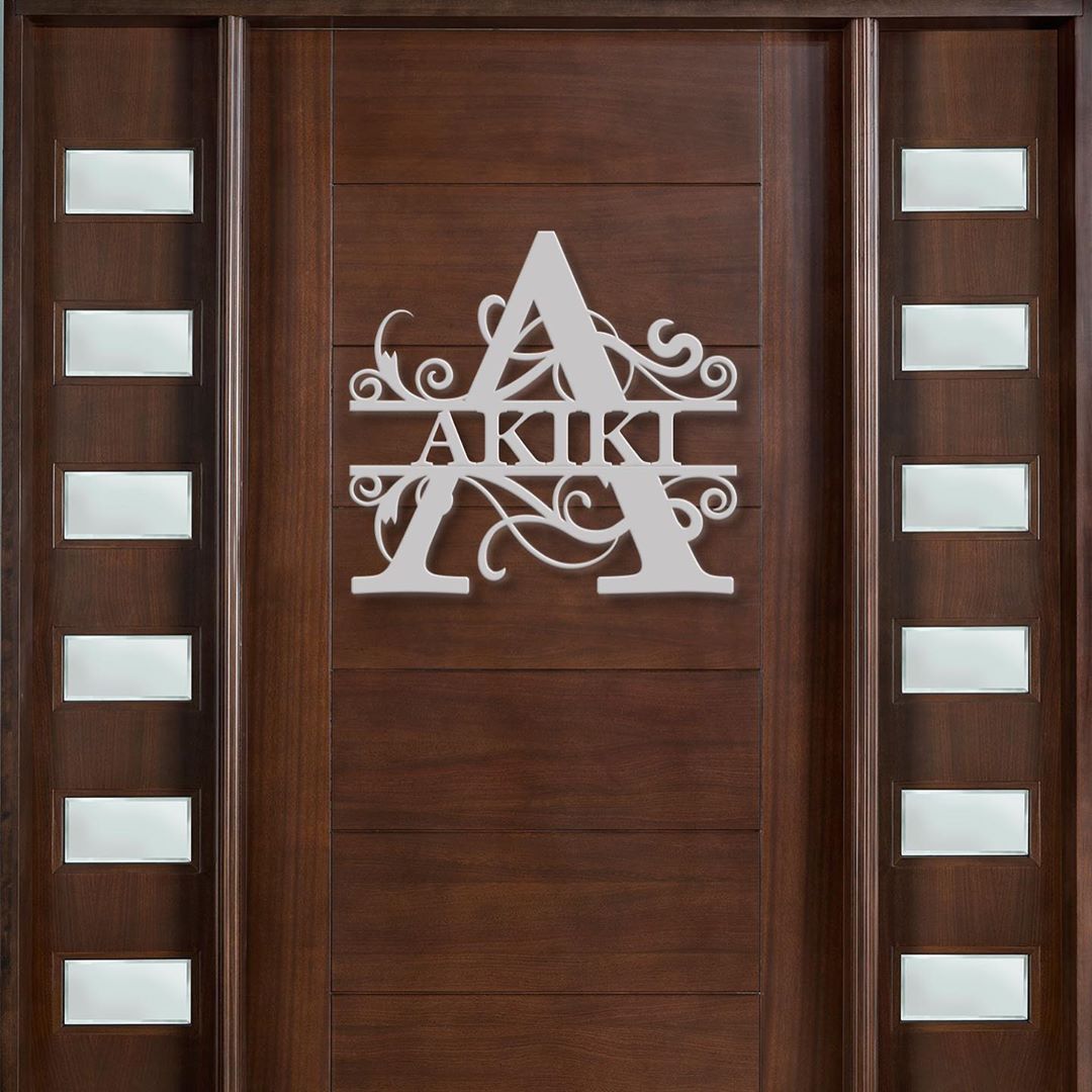 letter based family sign