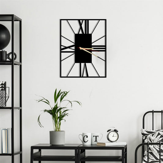 mint tower metal wall clock