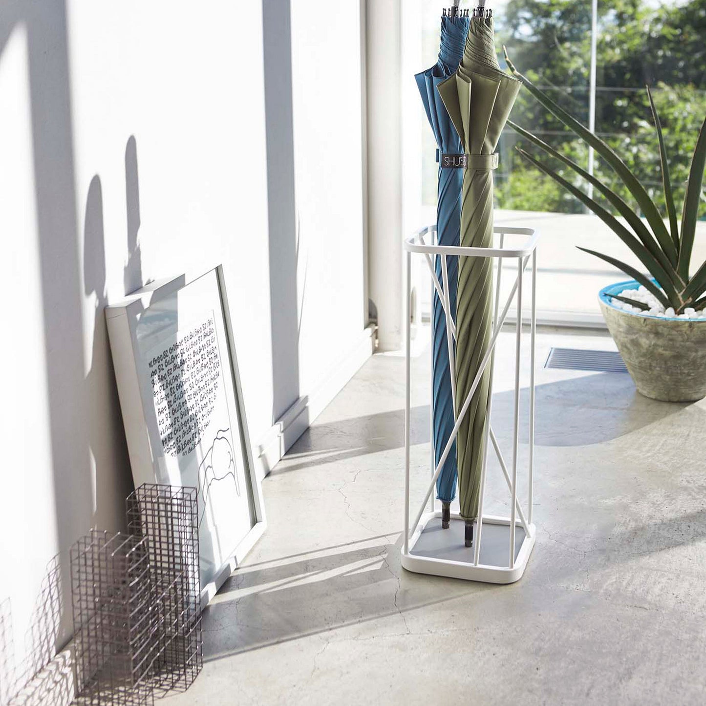 nine square umbrella stand