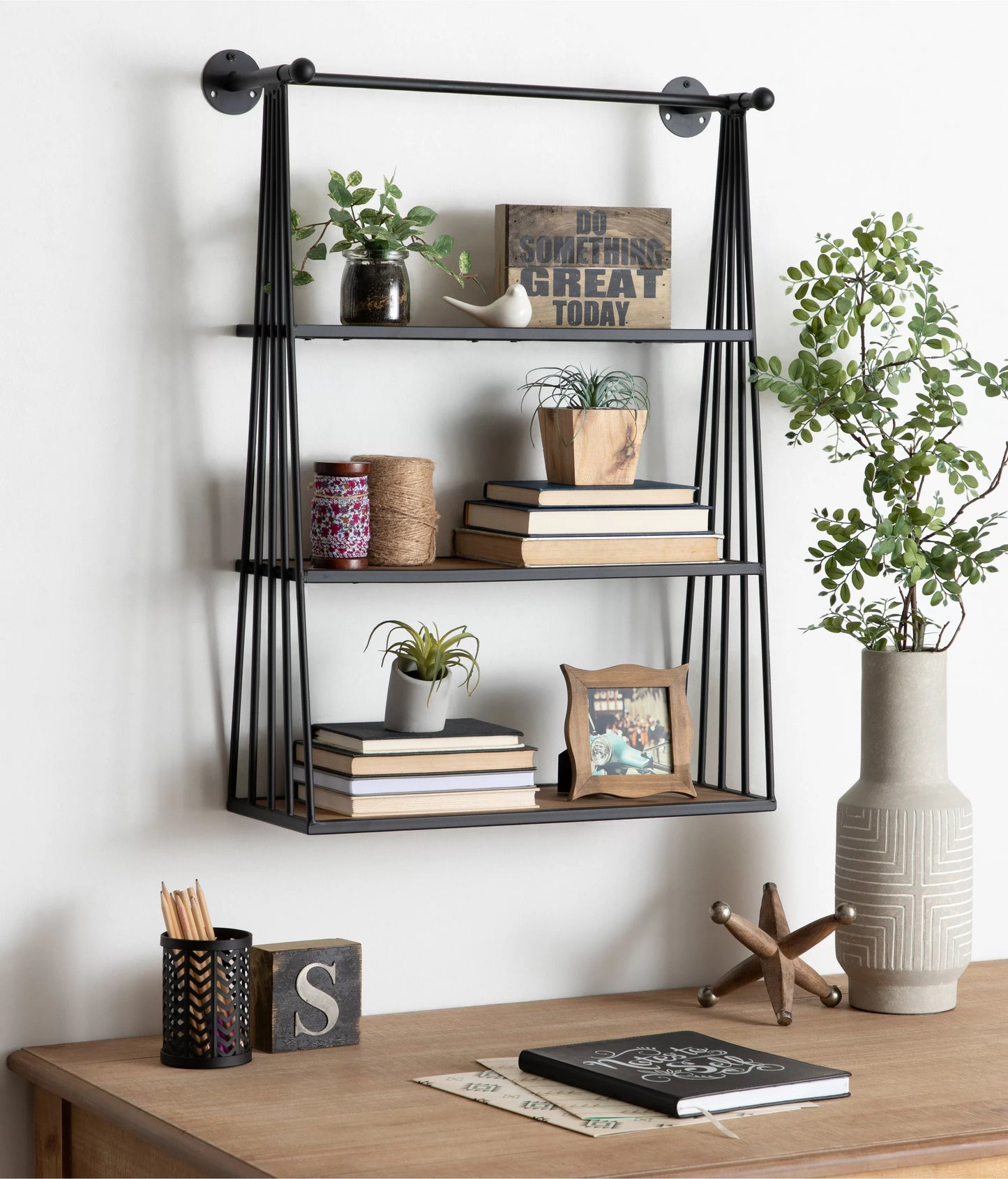 sway hanging wall shelf