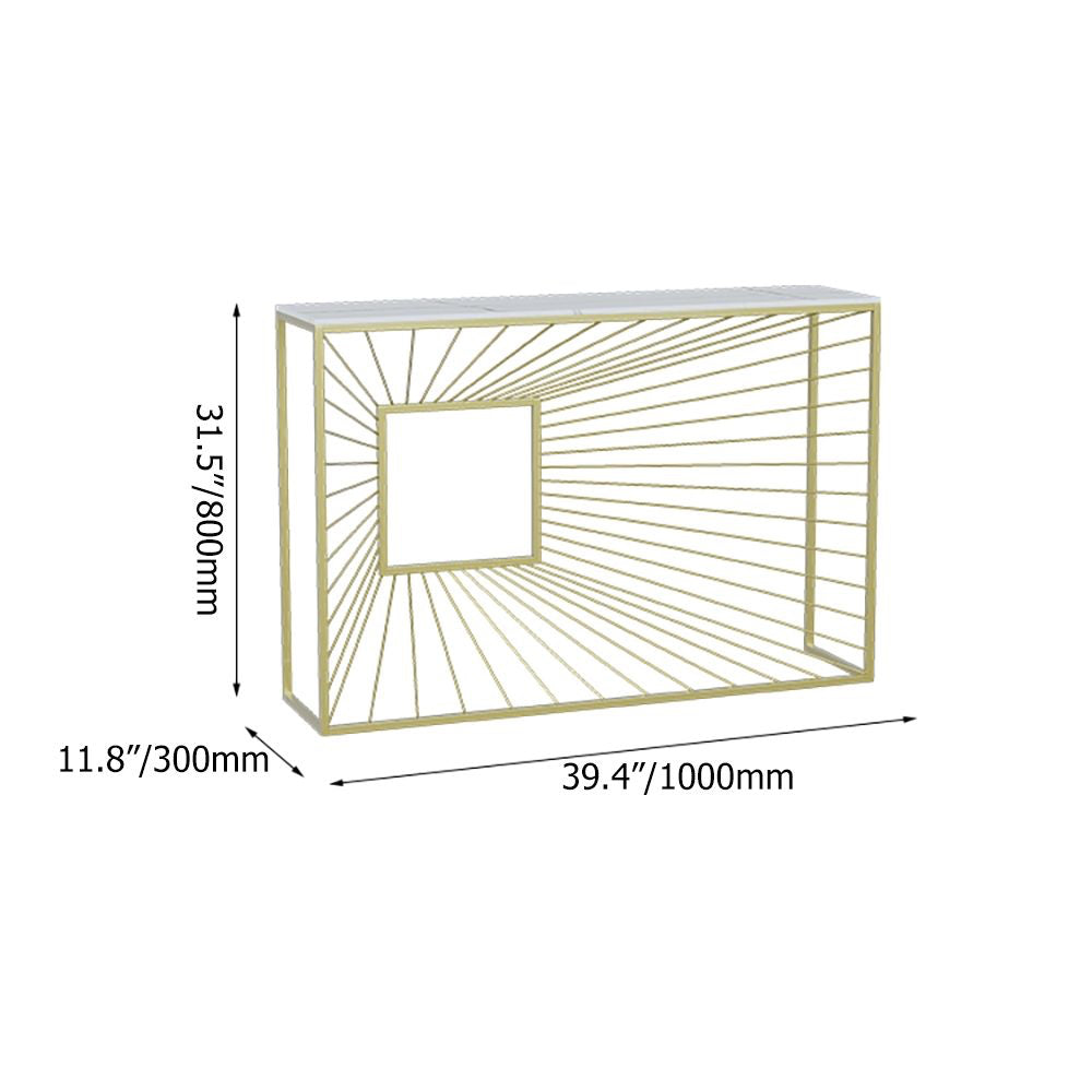 illusionist console table
