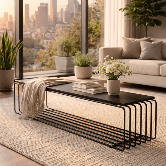 Liam Bench Table - In Stock