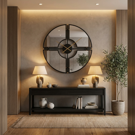 Axis Mirror Clock