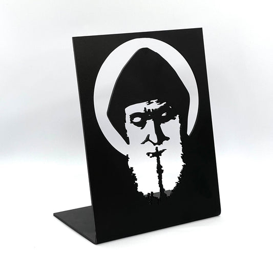 Holy Face of St. Charbel - Standing Steel Figure