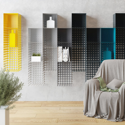 gradient shelves