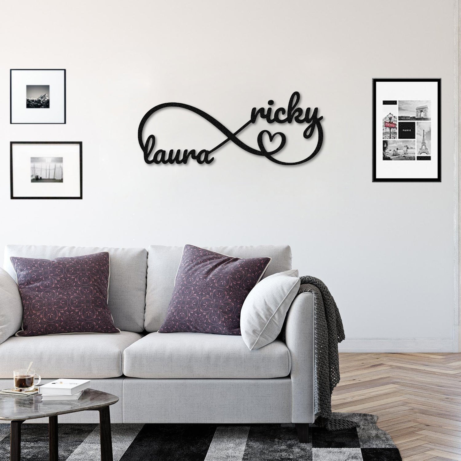 Shop Infinity Sign - Metal Wall Art Decor - Outbox SARL