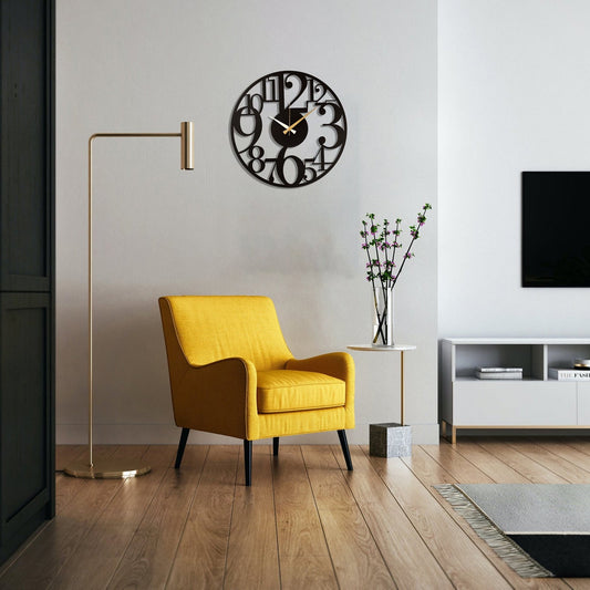 new little metal wall clock