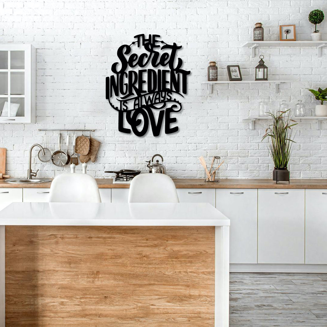 the secret ingredient is always love