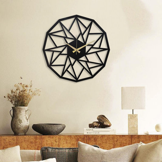 bangkok metal wall clock