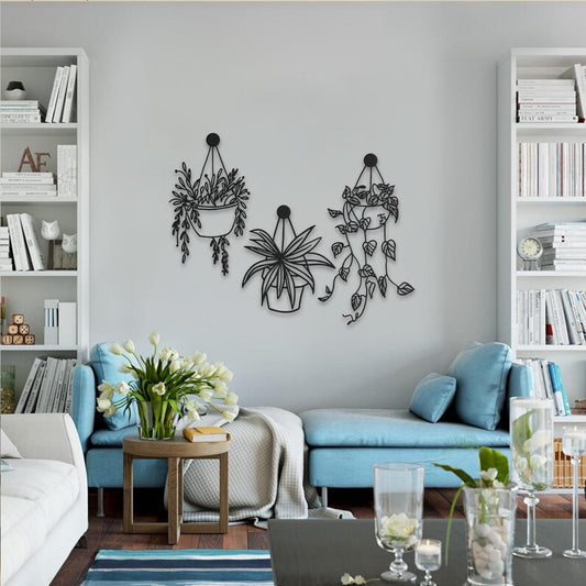 hanging flowers