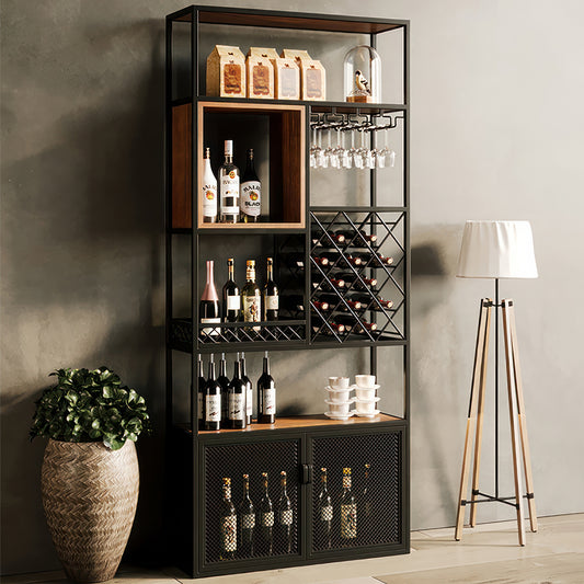 Marty Wine Rack Cabinet