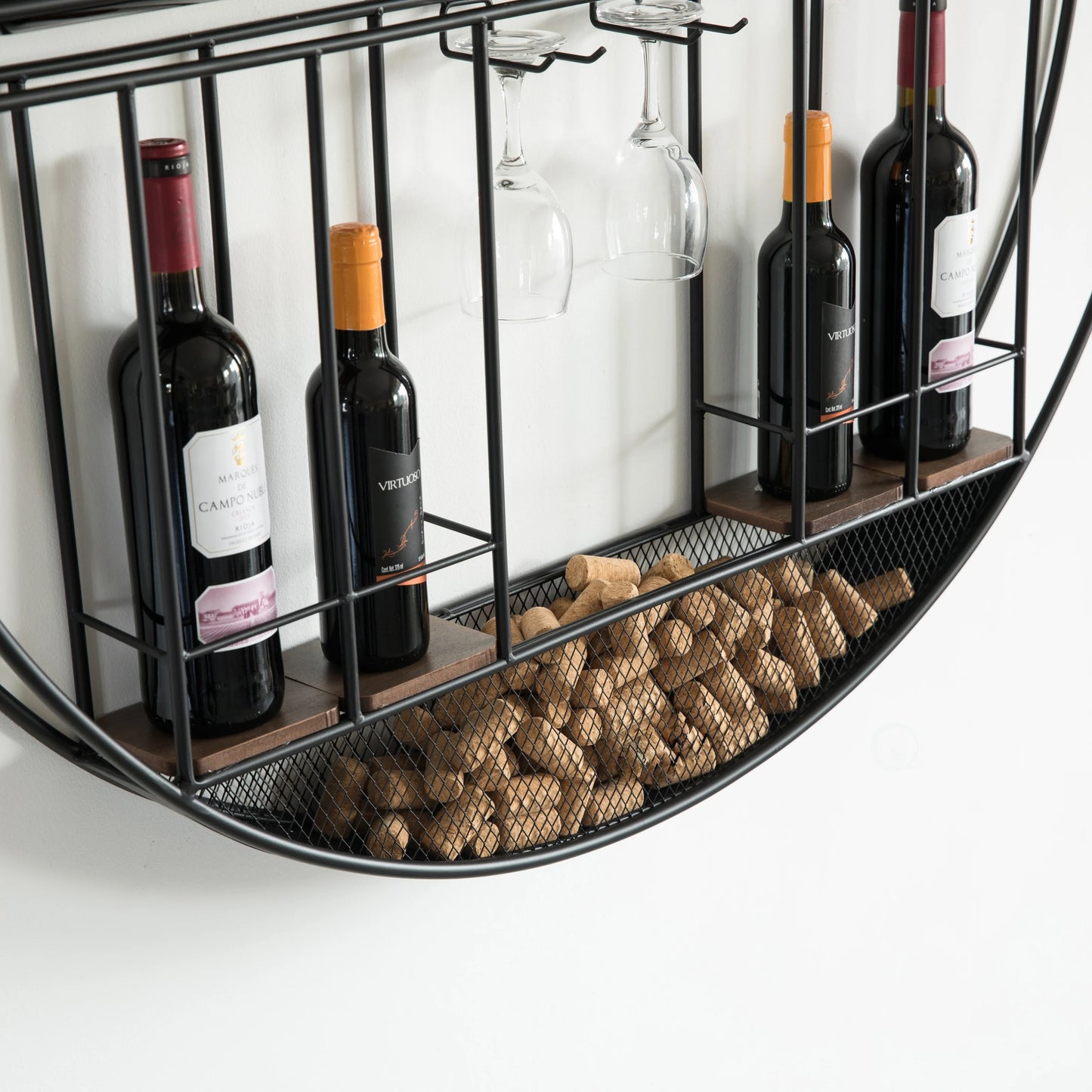 Wine String Rack Baltimore Wine & Corks Wall-Mounted Rack