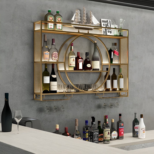 Bricker Wall-Mounted Wine Rack