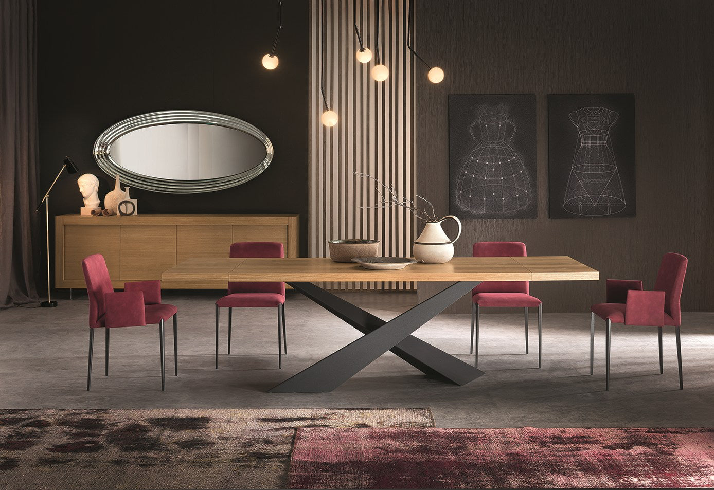 Axial Dining Table