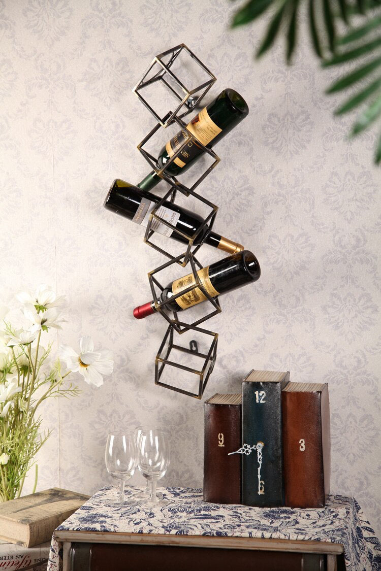 CUBIC Wall Wine Rack