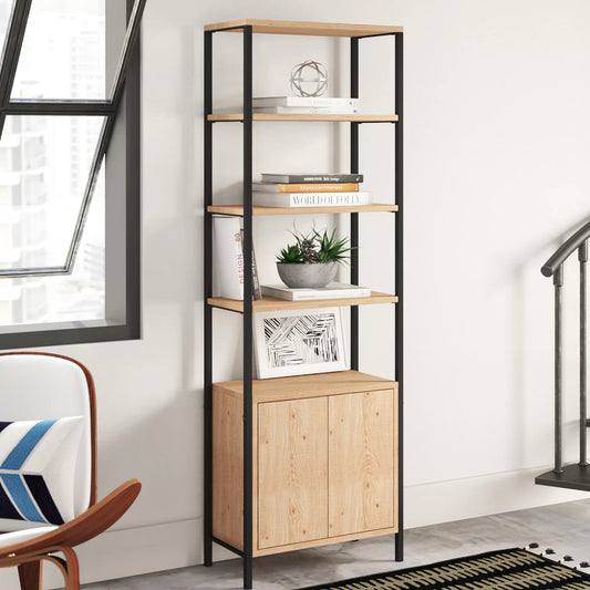 classic industrial bookcase
