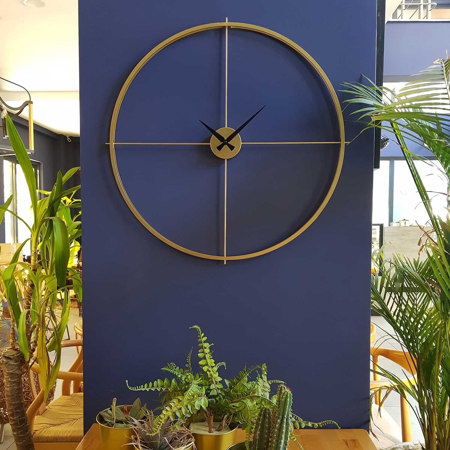 arcadia 1 metal wall clock