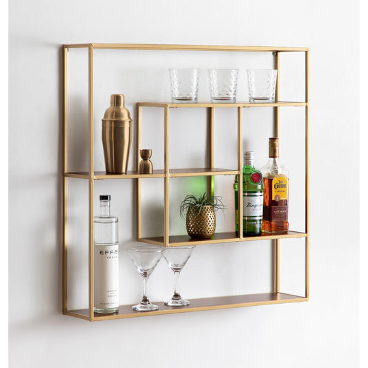 una wall shelf